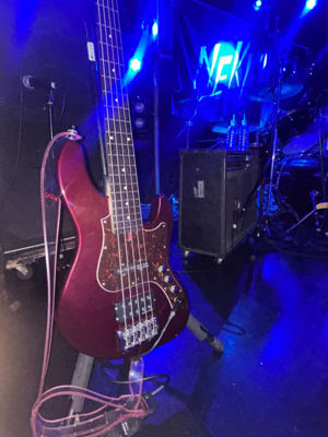 On stage media image