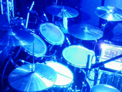 On stage media image