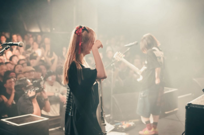 On stage media image