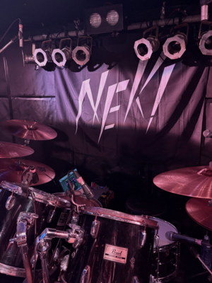 On stage media image