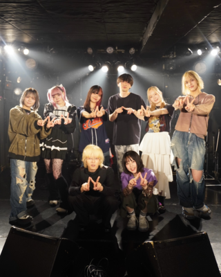 On stage media image