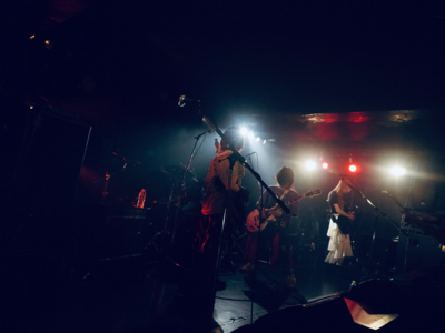 On stage media image