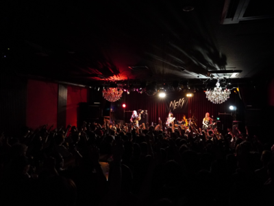 On stage media image