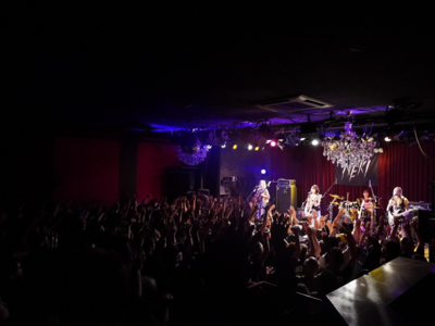 On stage media image