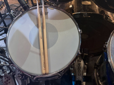 On stage media image