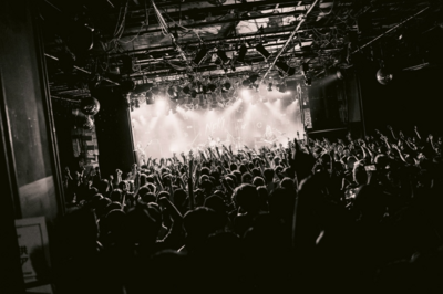 On stage media image