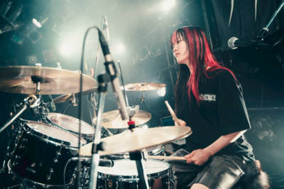 On stage media image