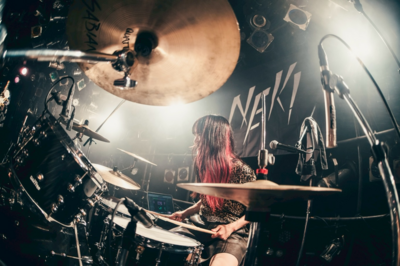 On stage media image