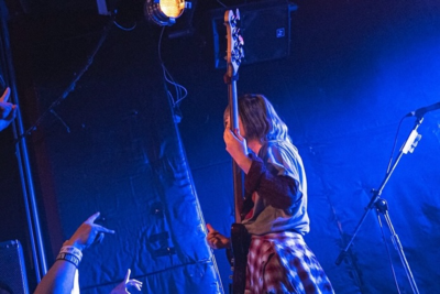 On stage media image
