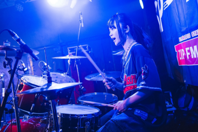 On stage media image