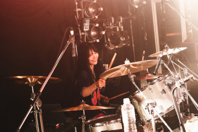 On stage media image