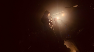 On stage media image