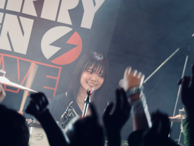On stage media image