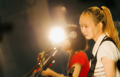 On stage media image