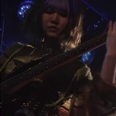 On stage media image