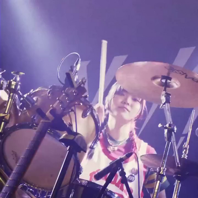 On stage media image